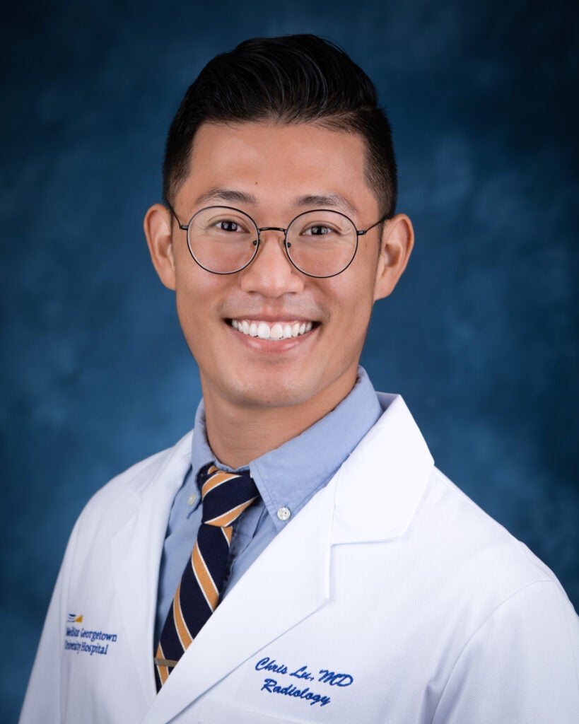Second year resident Chris Lu. MD